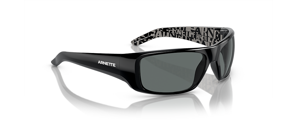 Arnette AN4182 Hot Shot Shiny Black Sunglasses Arnette AN4182 Hot Shot Shiny Black Sunglasses