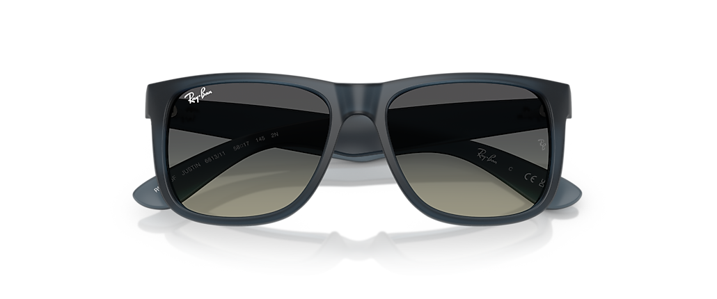 Ray-Ban RB4165F Justin Classic Rubber Blue Sunglasses Ray-Ban RB4165F Justin Classic Rubber Blue Sunglasses