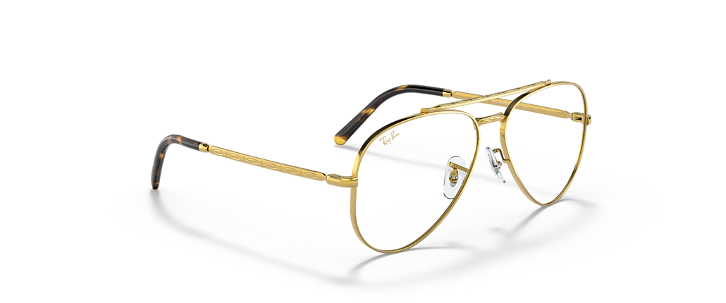 Ray-Ban RB3625V New Aviator Optics Gold Frames Ray-Ban RB3625V New Aviator Optics Gold Frames