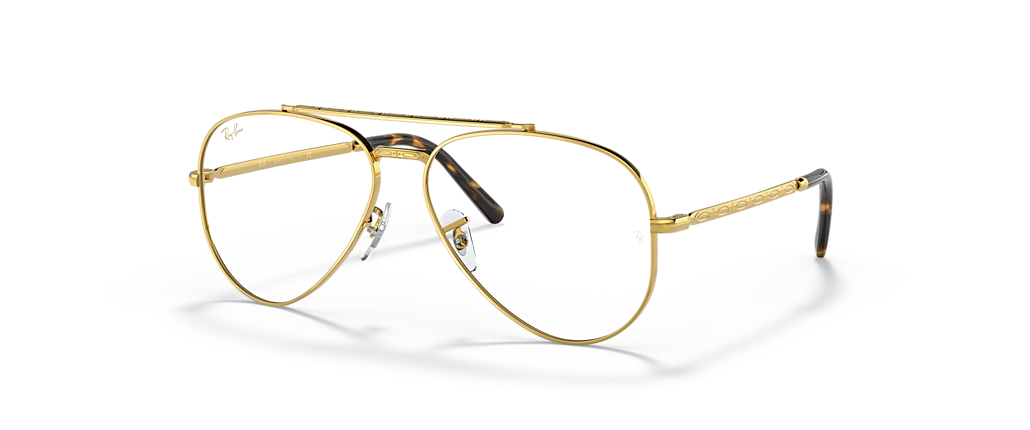 Ray-Ban RB3625V New Aviator Optics Gold Frames Ray-Ban RB3625V New Aviator Optics Gold Frames
