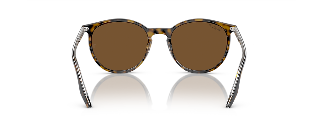 Ray-Ban RB2204F Havana On Transparent Sunglasses Ray-Ban RB2204F Havana On Transparent Sunglasses