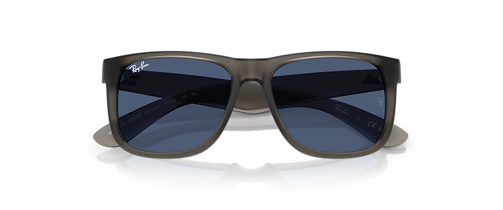 Ray-Ban RB4165F Justin Classic Opal Grey Sunglasses