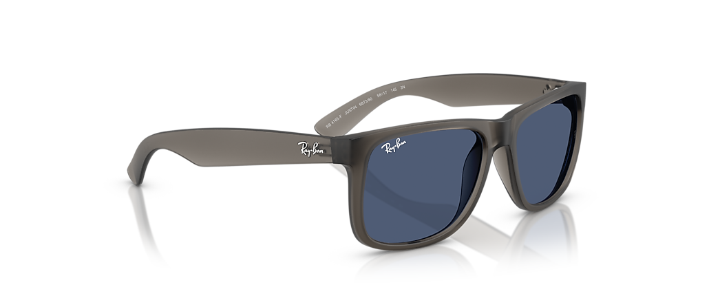 Ray-Ban RB4165F Justin Classic Opal Grey Sunglasses