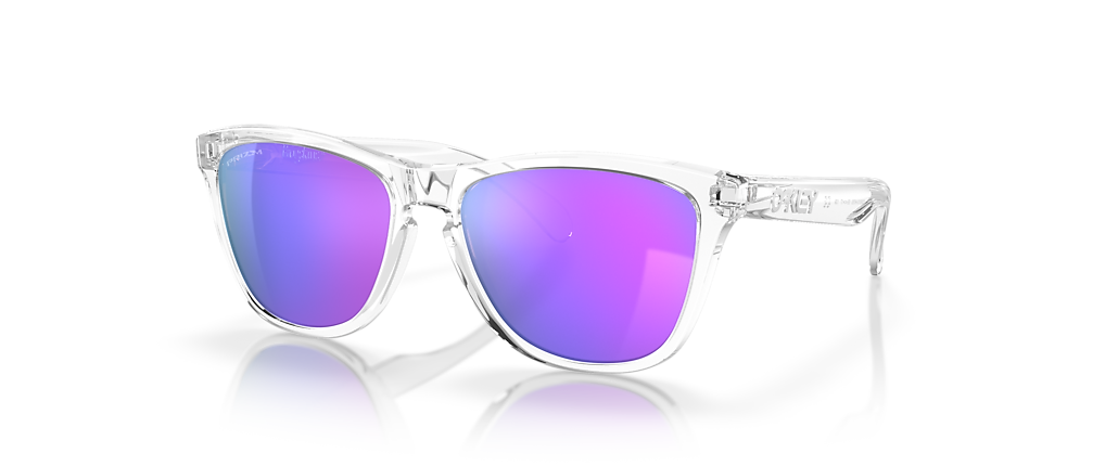 Oakley OO9013 Frogskins™ Polished Clear Sunglasses Oakley OO9013 Frogskins™ Polished Clear Sunglasses