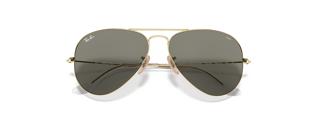Ray-Ban RB3025 Aviator Clear Evolve Arista Gold Sunglasses Ray-Ban RB3025 Aviator Clear Evolve Arista Gold Sunglasses
