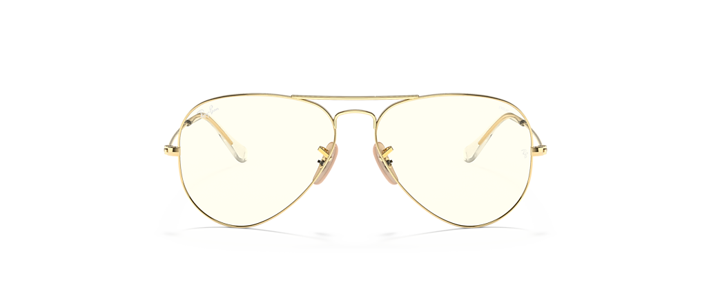 Ray-Ban RB3025 Aviator Clear Evolve Arista Gold Sunglasses Ray-Ban RB3025 Aviator Clear Evolve Arista Gold Sunglasses