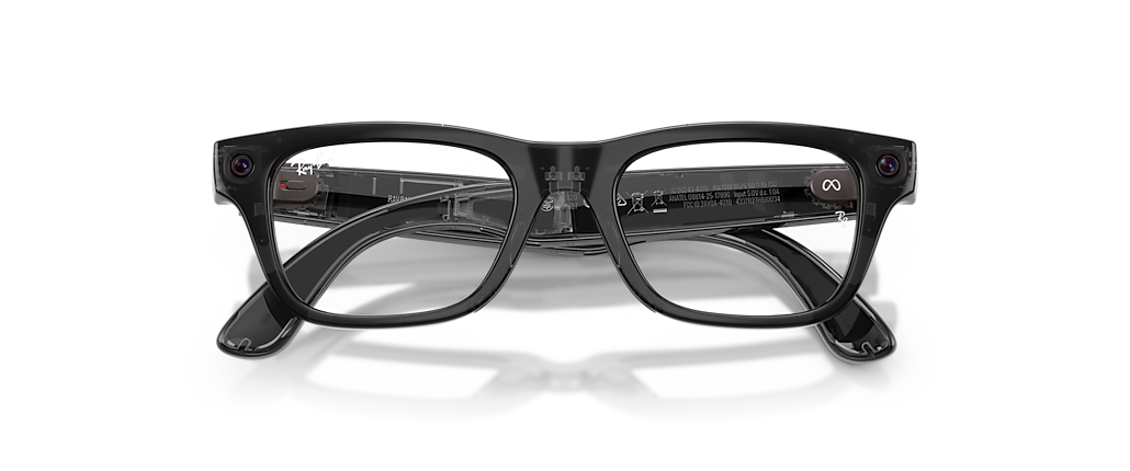 Ray-Ban Ray-Ban Meta Blayzer Optics Transparent Black Ray-Ban Meta Smart Glasses