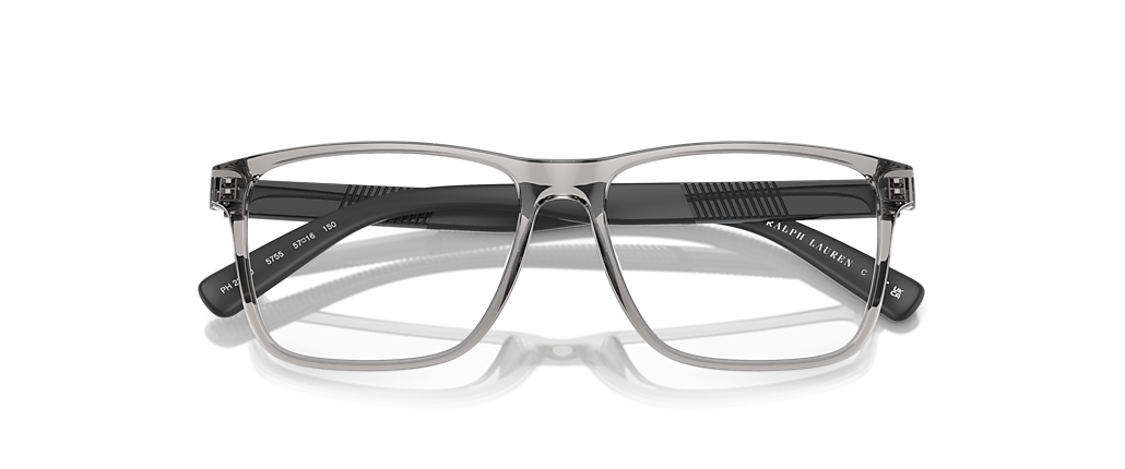 Polo Ralph Lauren PH2257U Shiny Transparent Light Grey Frames Polo Ralph Lauren PH2257U Shiny Transparent Light Grey Frames
