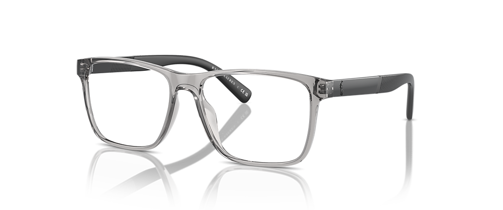 Polo Ralph Lauren PH2257U Shiny Transparent Light Grey Frames Polo Ralph Lauren PH2257U Shiny Transparent Light Grey Frames
