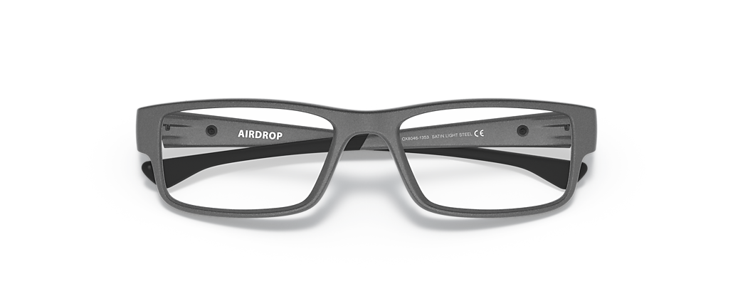 Oakley OX8046 Airdrop™ Satin Light Steel Frames Oakley OX8046 Airdrop™ Satin Light Steel Frames