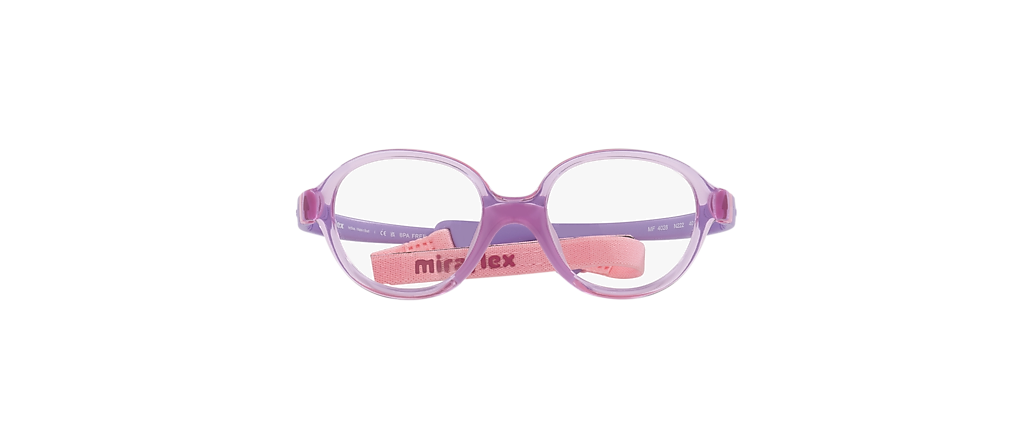Miraflex MF4028 Translucent Violet/Rubber Lilac Frames