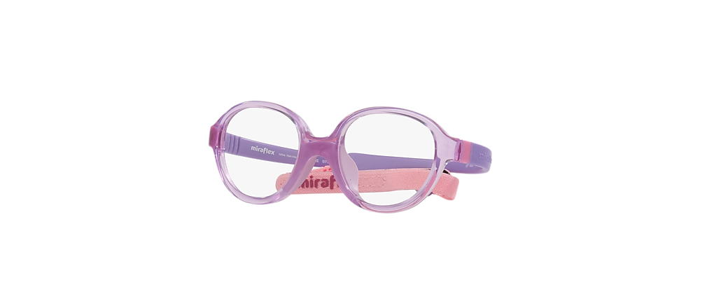 Miraflex MF4028 Translucent Violet/Rubber Lilac Frames