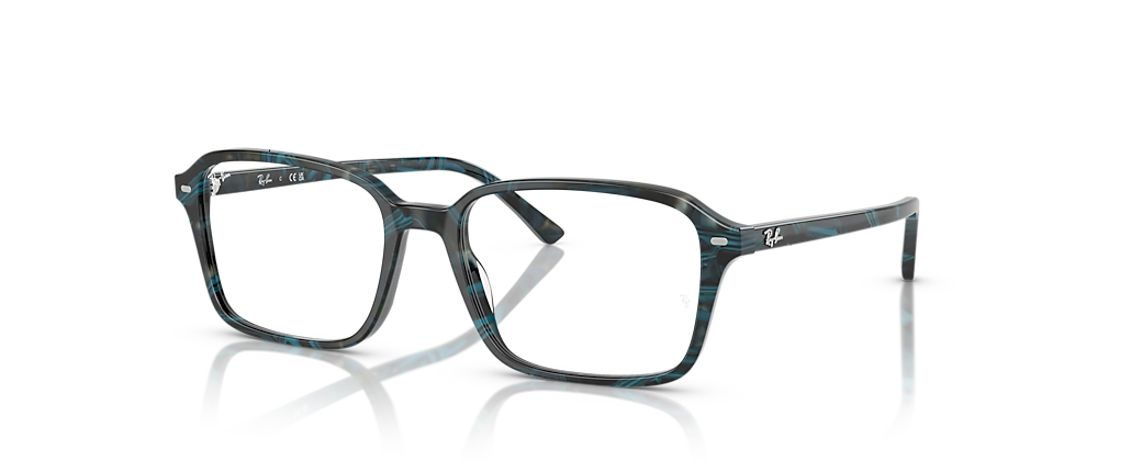 Ray-Ban RB5431F Raimond Optics Transparent Fantasy Blue & Grey Frames Ray-Ban RB5431F Raimond Optics Transparent Fantasy Blue & Grey Frames
