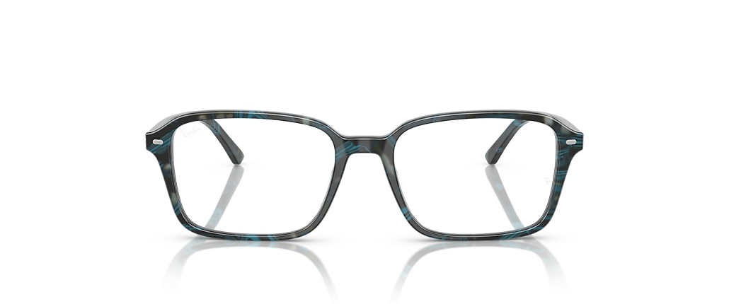 Ray-Ban RB5431F Raimond Optics Transparent Fantasy Blue & Grey Frames Ray-Ban RB5431F Raimond Optics Transparent Fantasy Blue & Grey Frames