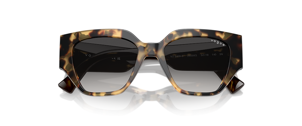 Vogue Eyewear VO5409S Yellow Tortoise Sunglasses Vogue Eyewear VO5409S Yellow Tortoise Sunglasses