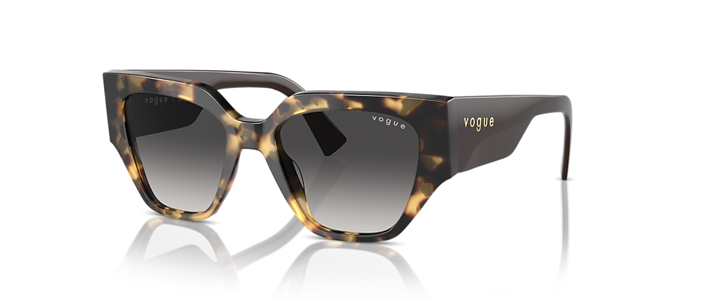 Vogue Eyewear VO5409S Yellow Tortoise Sunglasses Vogue Eyewear VO5409S Yellow Tortoise Sunglasses