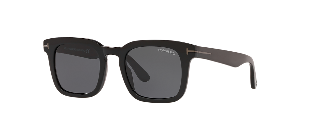 Tom Ford FT0751-N Black Shiny Sunglasses