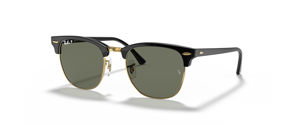 Ray-Ban RB3016F Clubmaster Classic Black Sunglasses