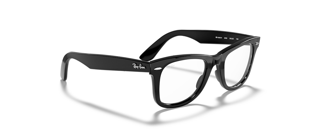 Ray-Ban RB4340V Wayfarer Ease Optics Black Frames Ray-Ban RB4340V Wayfarer Ease Optics Black Frames