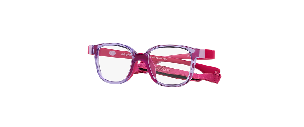 Miraflex MF4005 Translucent Pink Frames