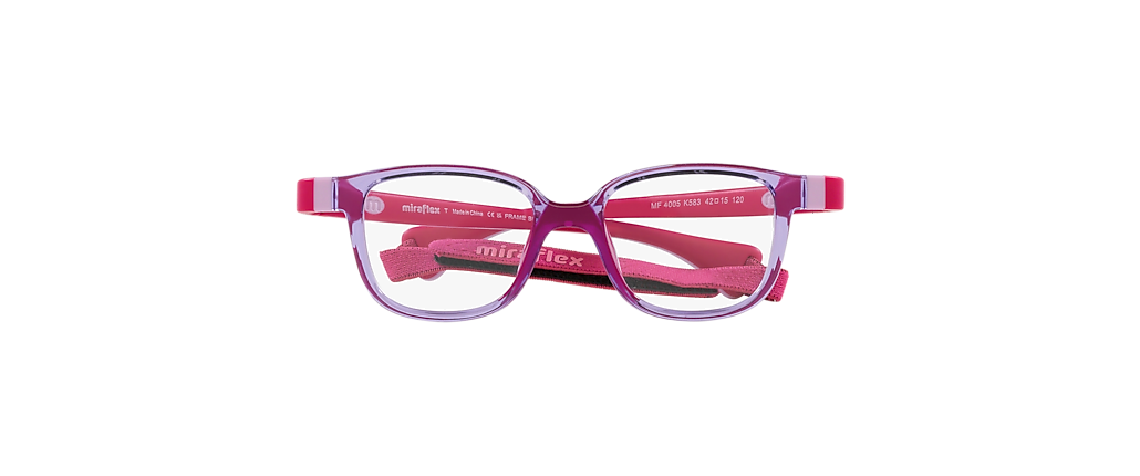 Miraflex MF4005 Translucent Pink Frames