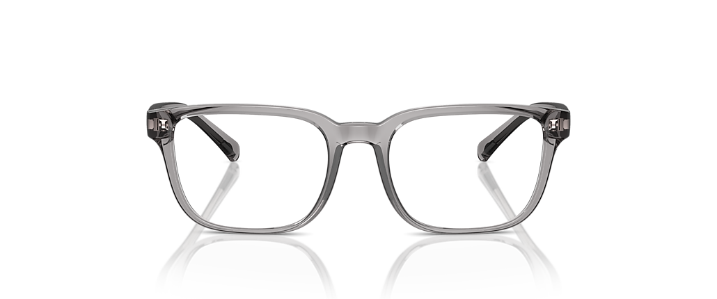 Armani Exchange AX3071F Shiny Transparent Grey Frames Armani Exchange AX3071F Shiny Transparent Grey Frames