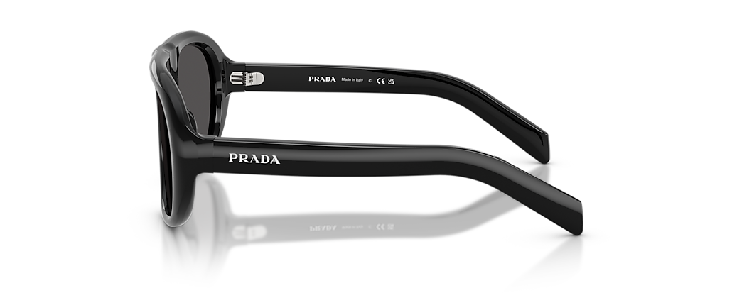 Prada PR C05SF Black Sunglasses Prada PR C05SF Black Sunglasses