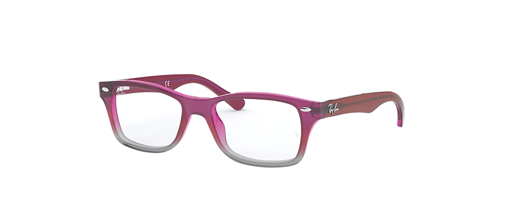 Ray-Ban RB1531 Optics Kids Fuxia On Grey Frames