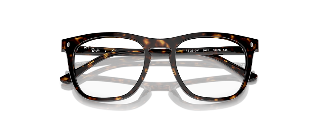 Ray-Ban RB2210V Optics Havana Frames
