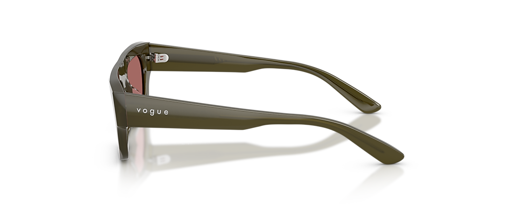 Vogue Eyewear VO5694SU Opal Olive Green Sunglasses
