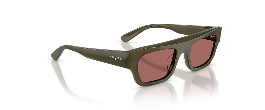 Vogue Eyewear VO5694SU Opal Olive Green Sunglasses