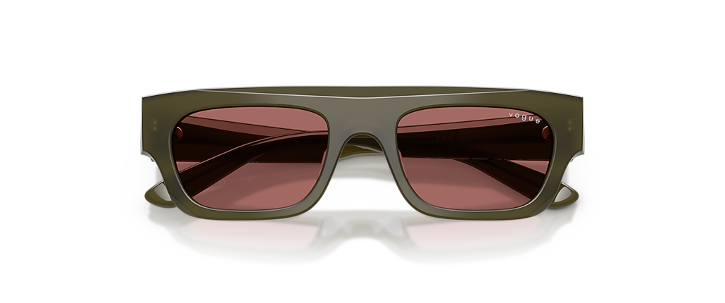 Vogue Eyewear VO5694SU Opal Olive Green Sunglasses