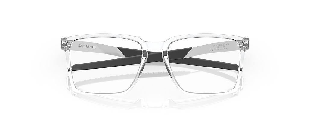 Oakley OX8055 Exchange Polished Clear Frames Oakley OX8055 Exchange Polished Clear Frames