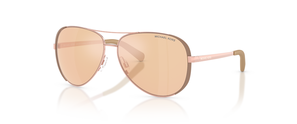 Michael Kors MK5004 Chelsea Rose Gold/Taupe Sunglasses Michael Kors MK5004 Chelsea Rose Gold/Taupe Sunglasses