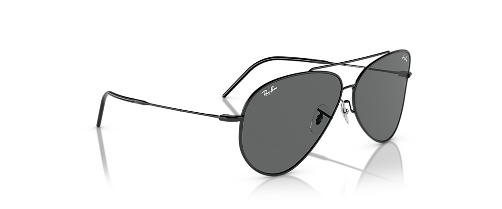 Ray-Ban RBR0101S Lenny Kravitz X Aviator Reverse Black Sunglasses