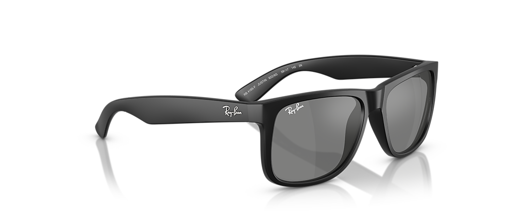 Ray-Ban RB4165F Justin Color Mix Rubber Black Sunglasses