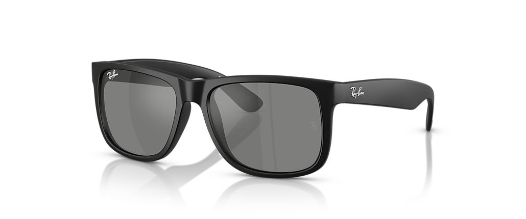 Ray-Ban RB4165F Justin Color Mix Rubber Black Sunglasses