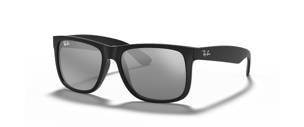 Ray-Ban RB4165F Justin Color Mix Rubber Black Sunglasses