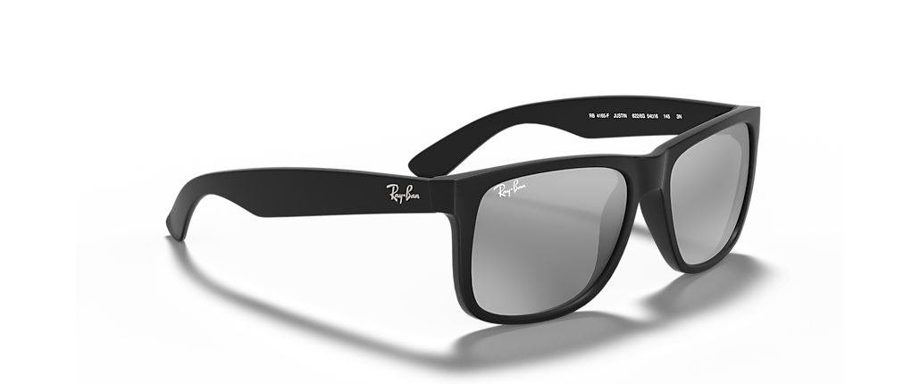 Ray-Ban RB4165F Justin Color Mix Rubber Black Sunglasses