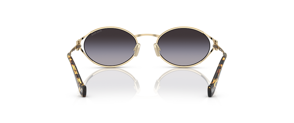 Miu Miu MU 52YS Pale Gold Sunglasses Miu Miu MU 52YS Pale Gold Sunglasses