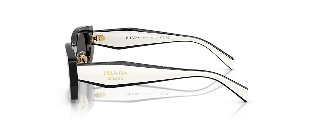 Prada PR B05SF Black Sunglasses