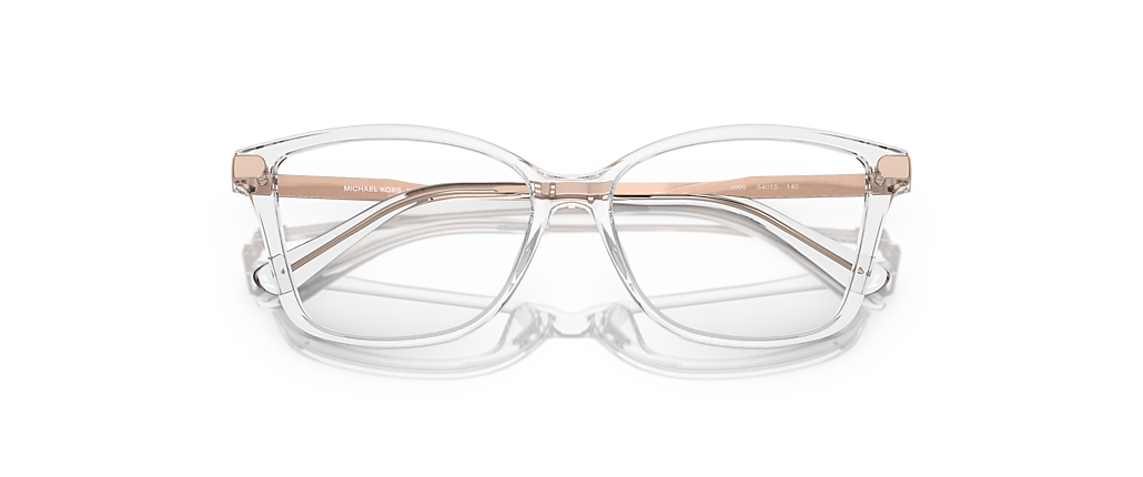 Michael Kors MK4105BU Georgetown Transparent Clear Frames Michael Kors MK4105BU Georgetown Transparent Clear Frames
