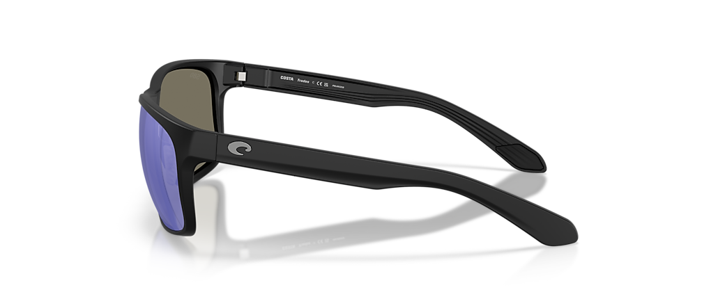 Costa 6S9128 Trades Matte Black Sunglasses Costa 6S9128 Trades Matte Black Sunglasses