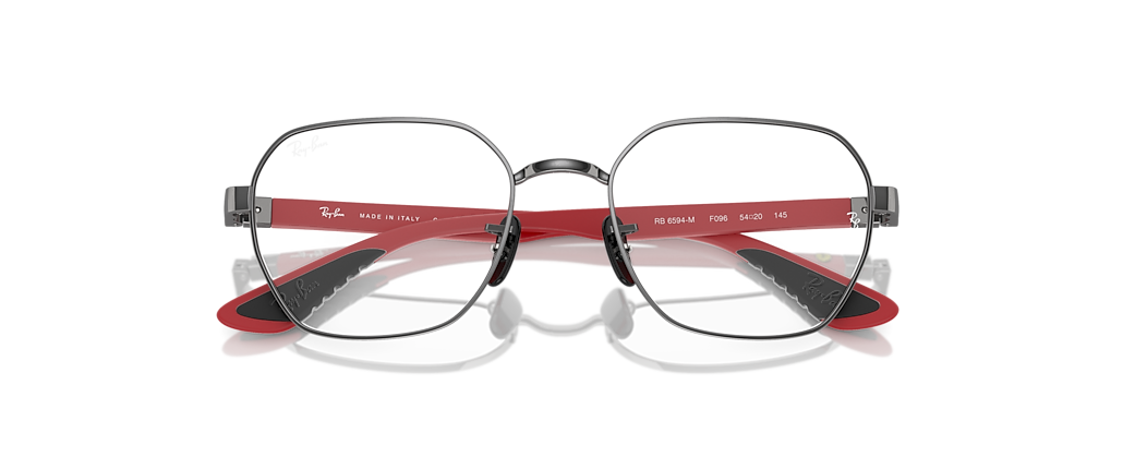 Ray-Ban RB6594M Optics Scuderia Ferrari Collection Gunmetal Frames Ray-Ban RB6594M Optics Scuderia Ferrari Collection Gunmetal Frames