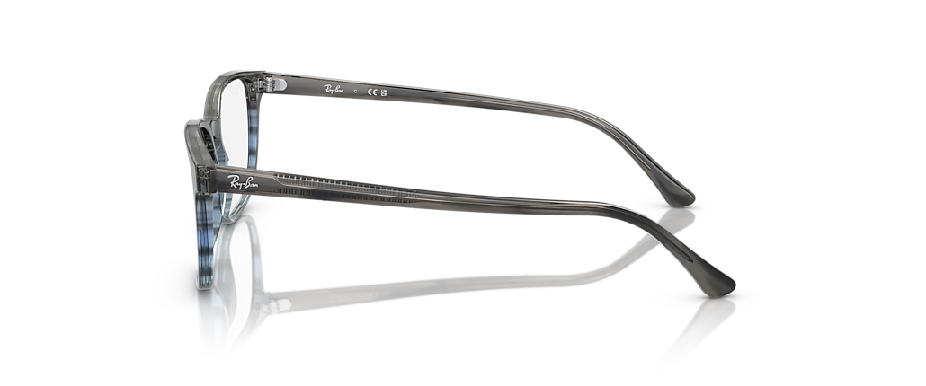 Ray-Ban RB5418 Optics Striped Grey & Blue Frames