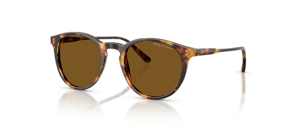 Polo Ralph Lauren PH4110 Shiny Antique Havana Sunglasses