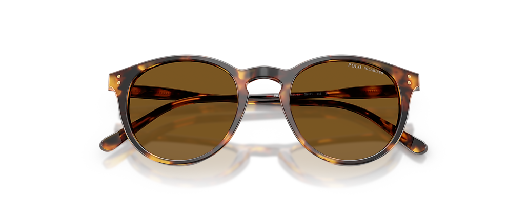 Polo Ralph Lauren PH4110 Shiny Antique Havana Sunglasses