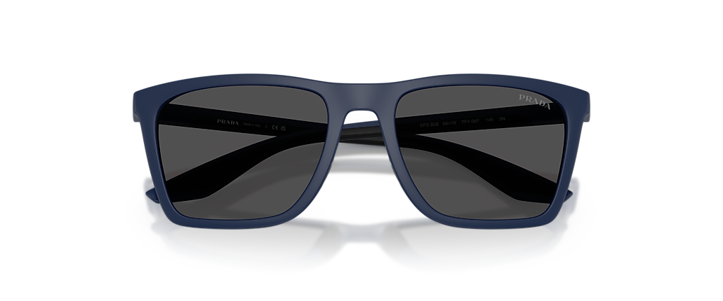 Prada Linea Rossa PS B08S Matte Blue Sunglasses