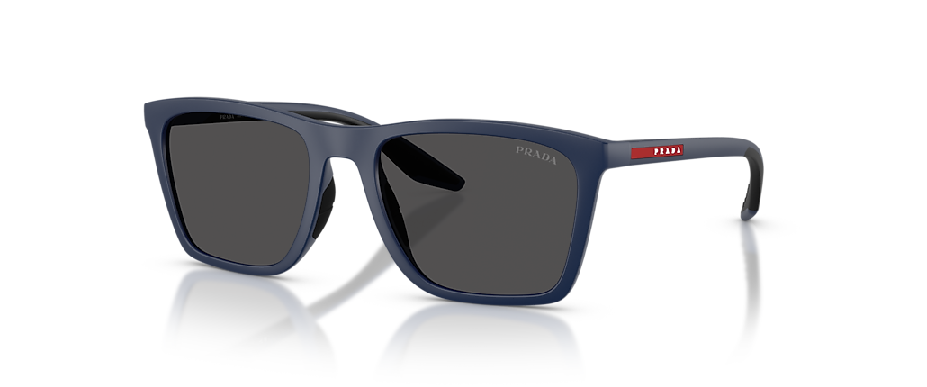 Prada Linea Rossa PS B08S Matte Blue Sunglasses