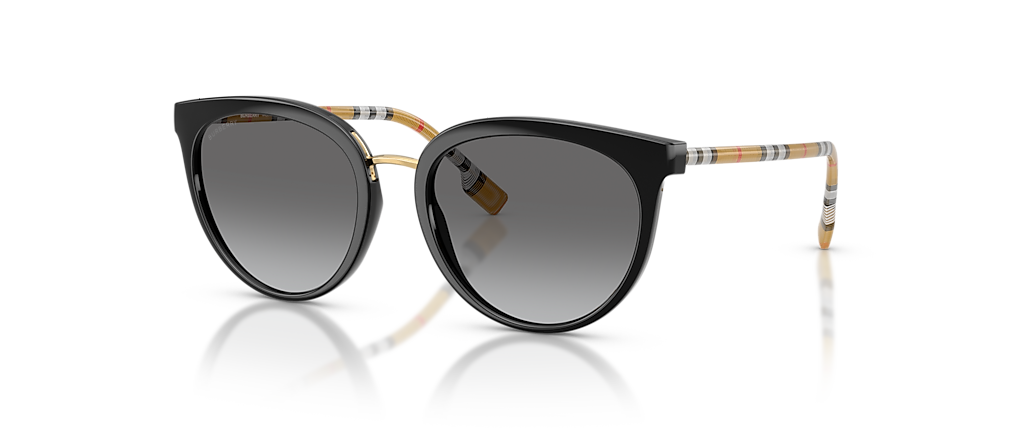 Burberry BE4316 Sophia Black Sunglasses